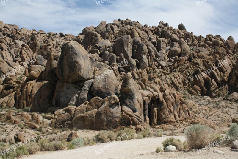 Usa California Alabama Hills Free Photos