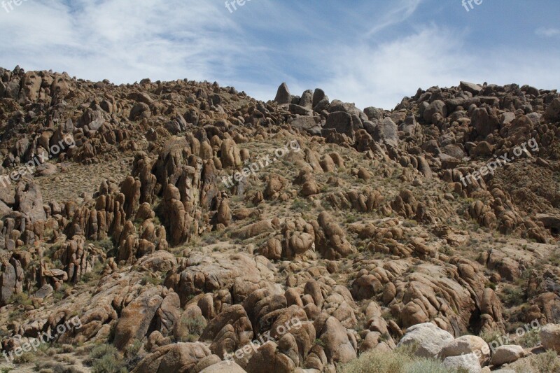 Usa California Alabama Hills Free Photos