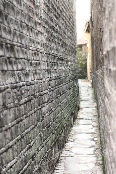 Alleyway China Narrow Free Photos