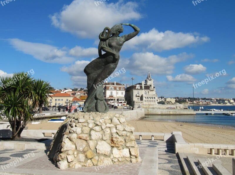 Portugal Qashqai Vacations Sea Statue Coast