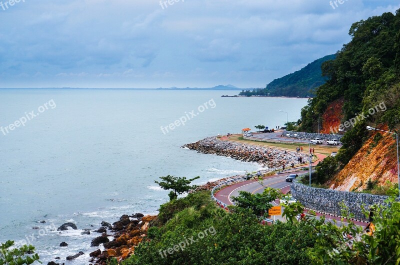 Noen Nang Phaya Chanthaburi The Basic Dramatic Beach Free Photos