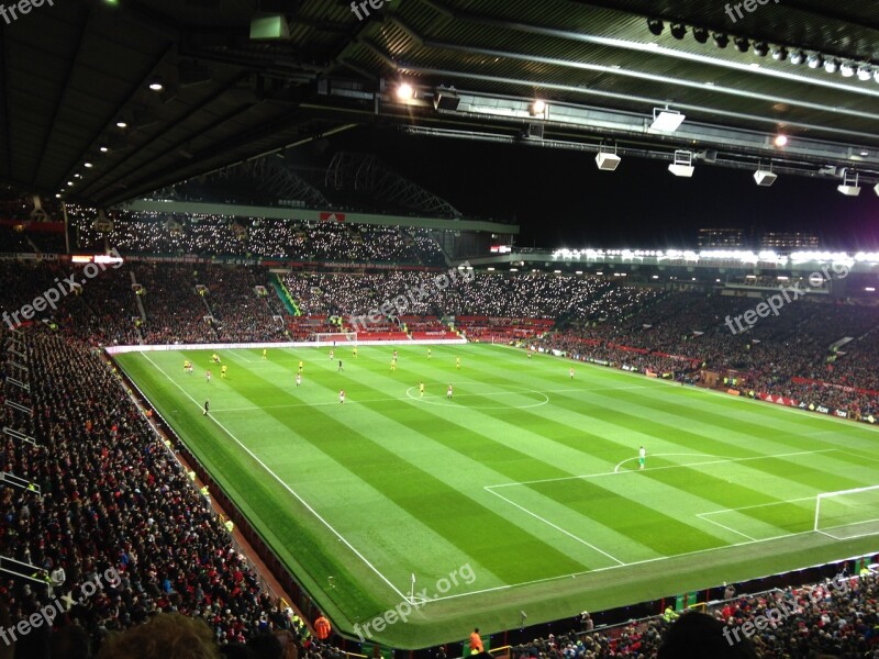 Football Old Trafford Manchester United Ground Soccer