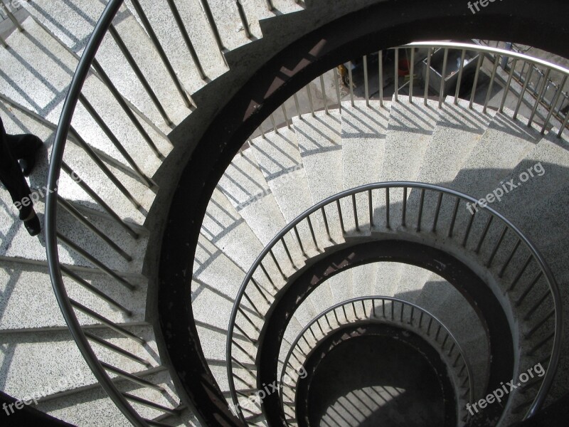 Stairs Spiral Architecture Staircase Interior