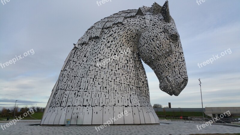 The Helix Kelpies Falkirk Free Photos