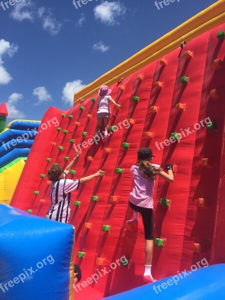 Climbing Children Play Playing Child