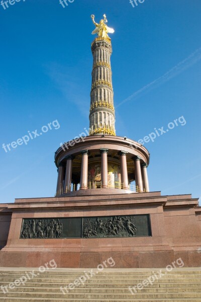 Berlin Siegessäule Angel Germany Statue