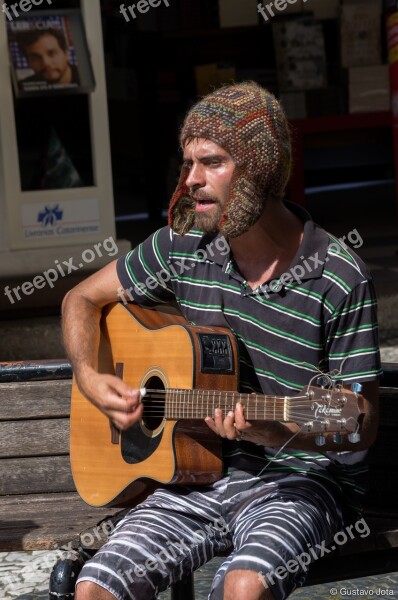 Musician Street Music Urban Performer