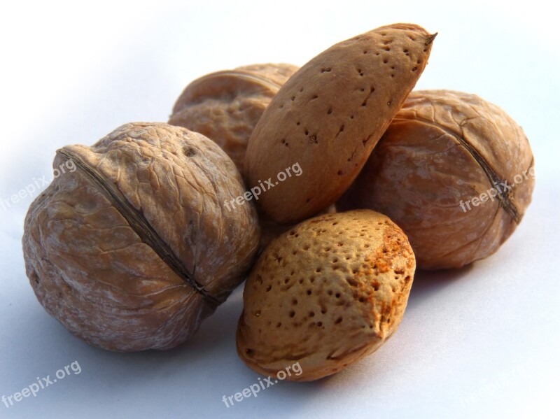 Dried Fruits Nuts Almonds Free Photos