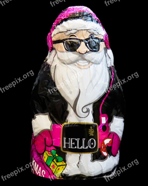 Christmas Nicholas Santa Claus Chocolate Decoration