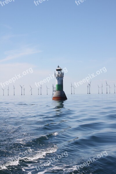 Höllvikens Lighthouse Lighthouse Lillgrund Wind Turbine Wind