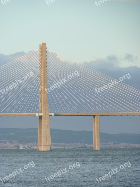 Bridge Vasco Gama Lisbon Lisboa Monument