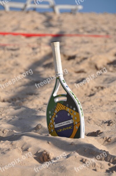 Leisure Sport Beachtennis Beach Tennis