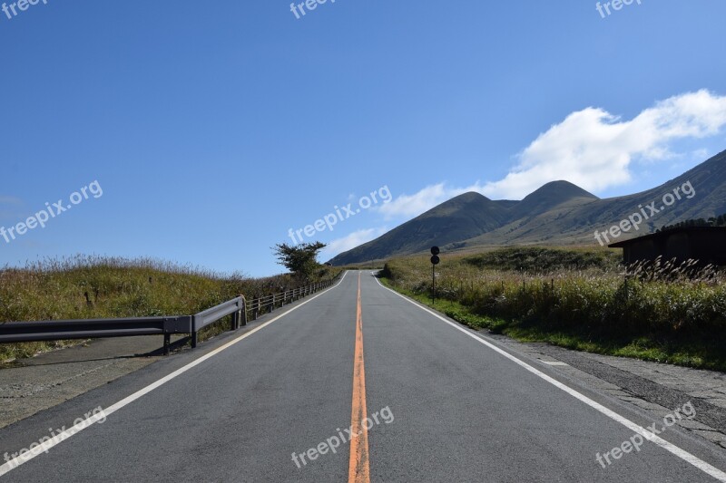 Road Japan Kumamoto Method Free Photos