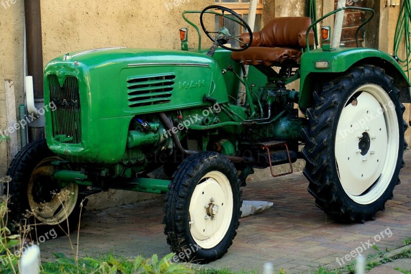 Tractor Agriculture Farm Commercial Vehicle Green