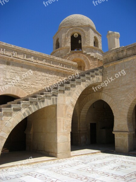 Great Mosque Of Sousse Tower Minaret Tunisia Sousse