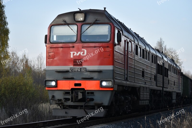 Nature Technique Diesel Locomotive Free Photos