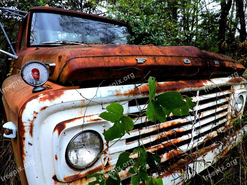 Ford Vintage Truck Old Truck Car Truck