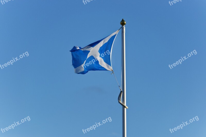 Saltire Scottish Flag Scotland Scottish Flag