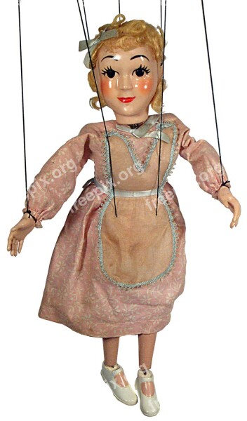 Puppet Strings Marionette Control Doll