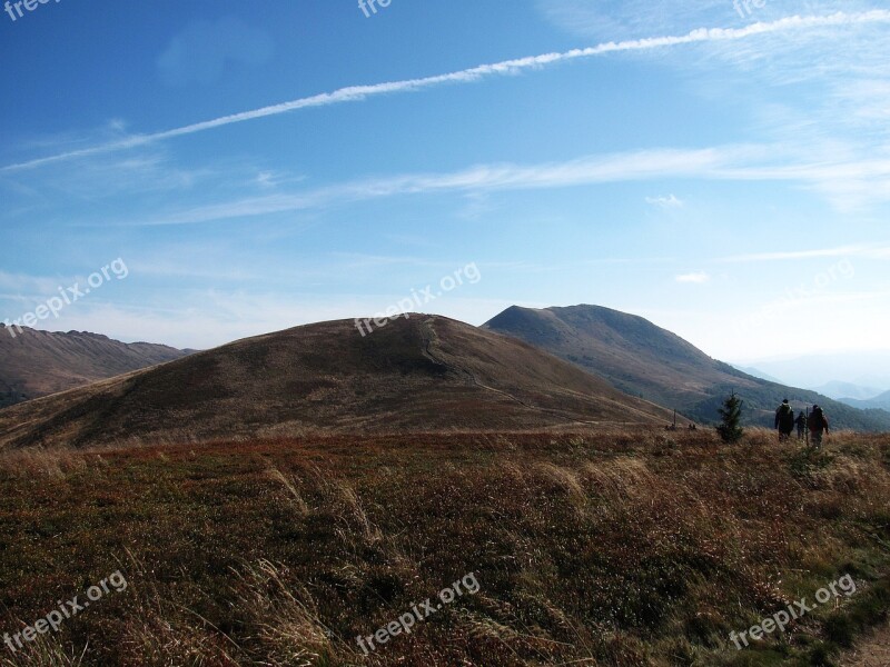 Mountains Landscape Nature View Top View