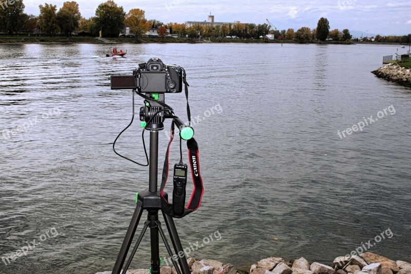 Camera Cañoñ Video Record Rhine