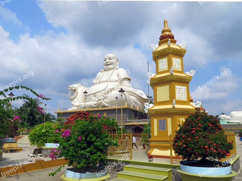 Viet Nam Temple Caodai Religion Buddha