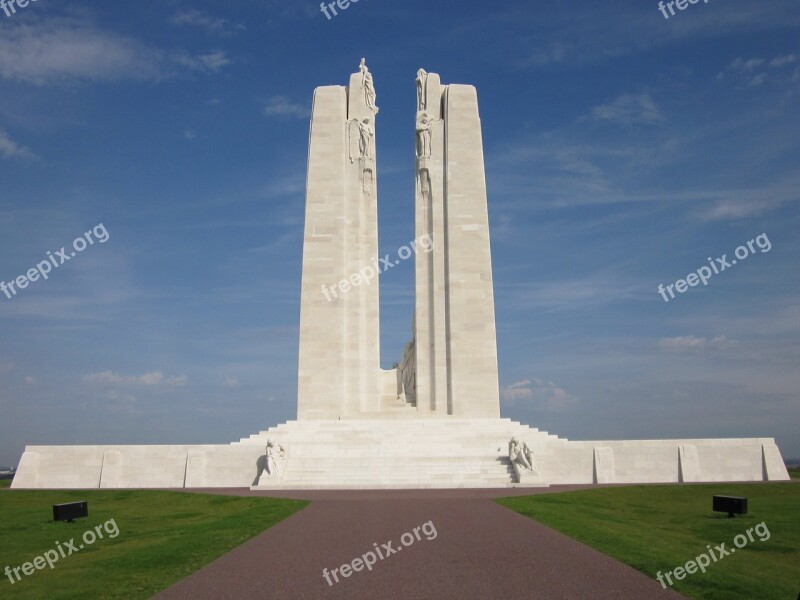 Vimy Monument Vimy Ridge Normandy Arras Canadian