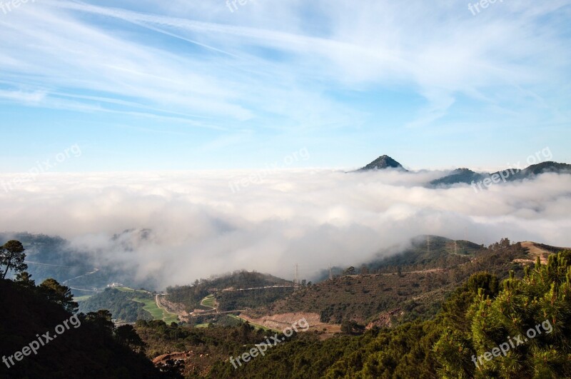 Andalusia Mountain Sierra Spain Nature