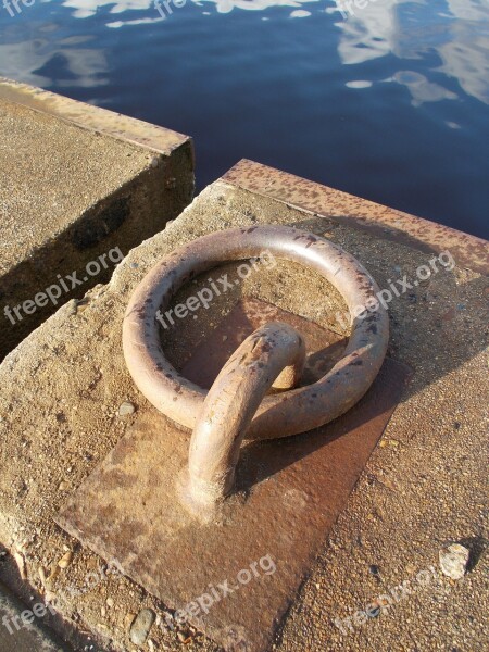 Port Building Quay Water Anchoring