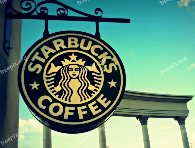 Starbucks Coffee Abstract Logo Free Photos