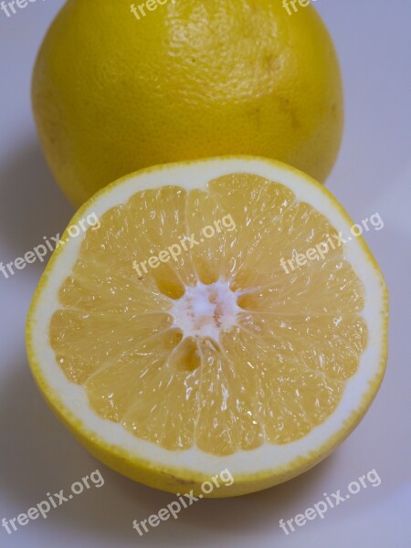 Fruit Cross Section Group Fruit Yellow Free Photos