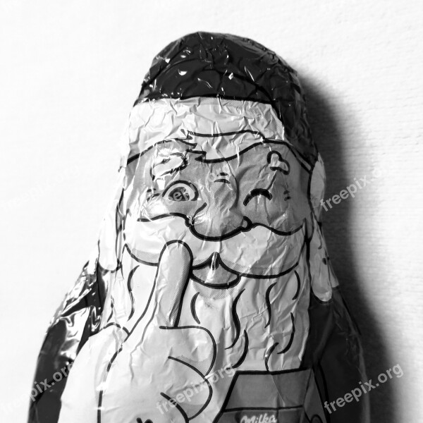 Nicholas Santa Claus Christmas Chocolate Christmas Motif