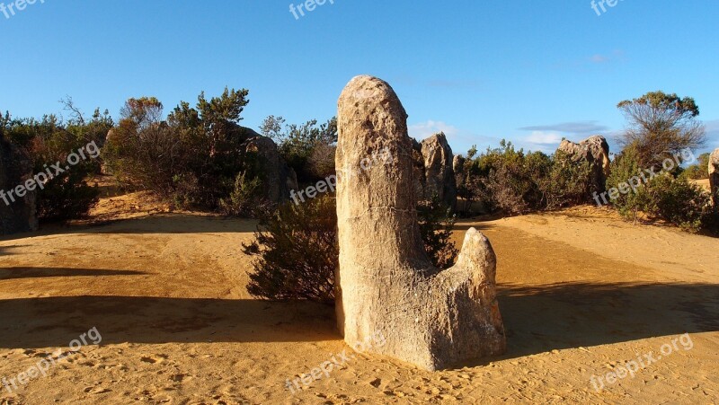 Pinnacle Nature Australian Outback Tourism Landmark