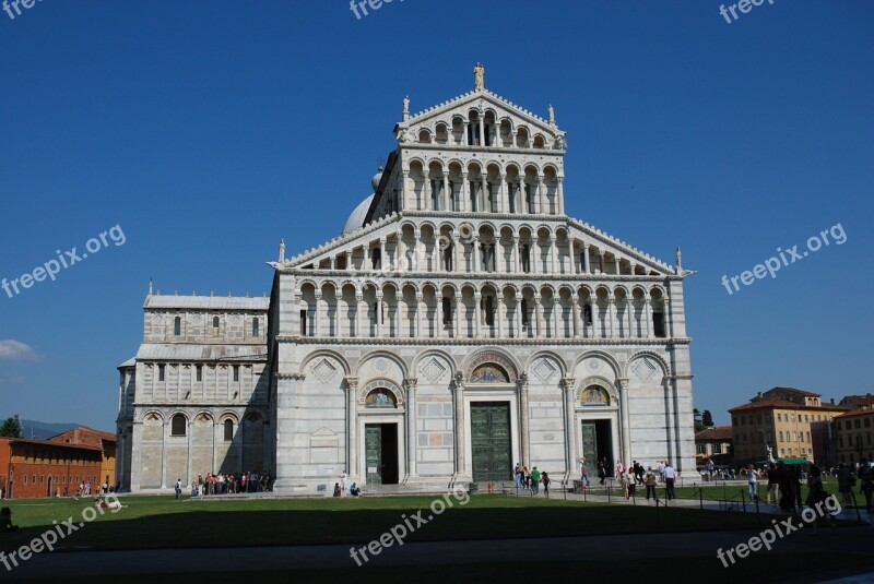 Pisa Italy Italia Baptistery Tuscany