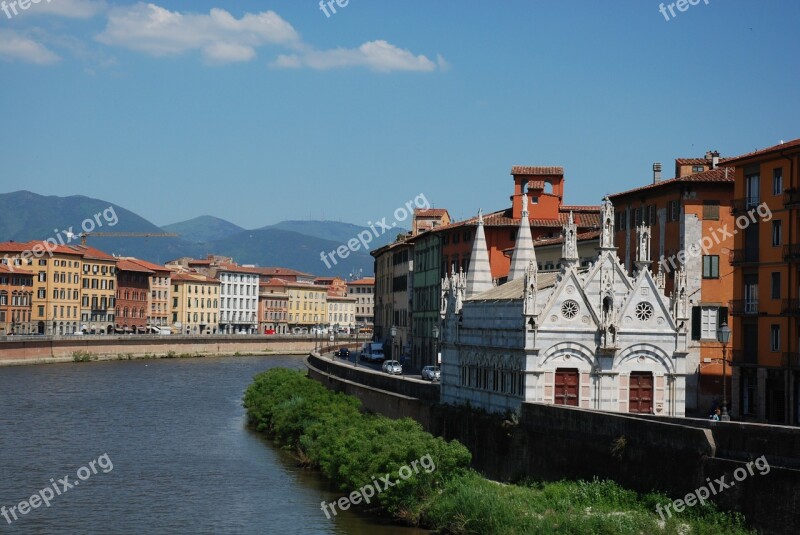 Pisa Italy Italia Baptistery Tuscany