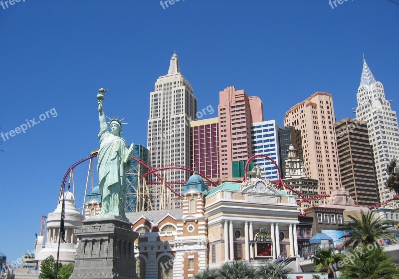 Las Vegas Las Vegas New York Skyline Las New Vegas