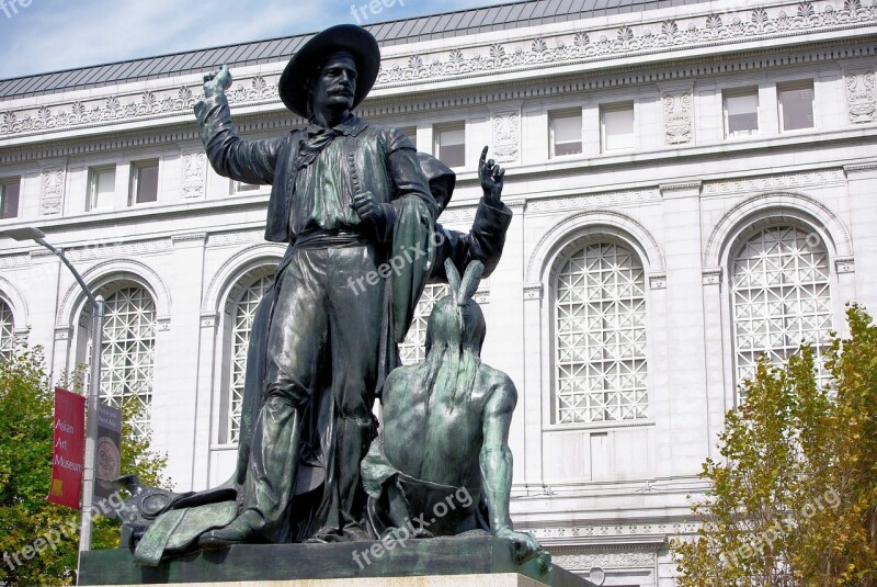 Usa United States San Francisco California Statue