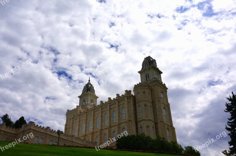 Mormon Temple Church Building Latter-day