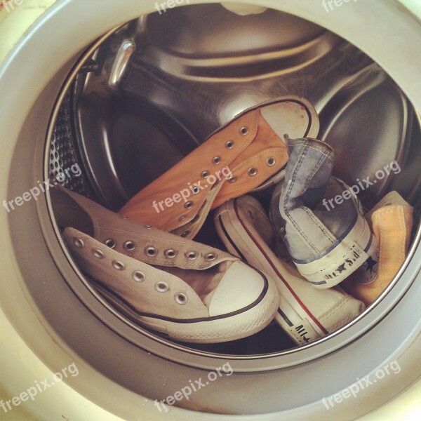 Shoes Washing Machine White Free Photos