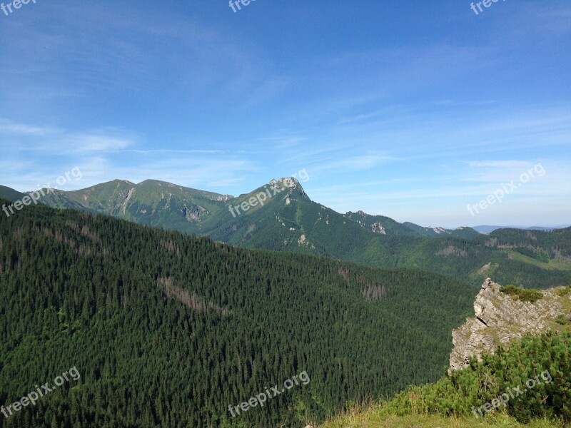 Tatry Poland Mountains Landscape The National Park