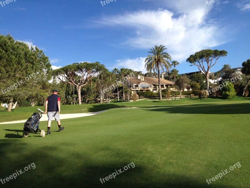 Golf Fairway Green Free Photos