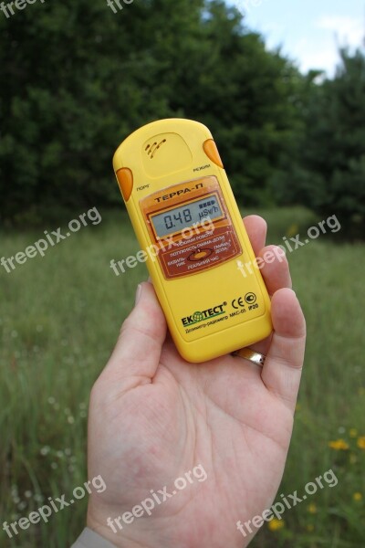 Dosimeter Geiger Counter Radiation Safety Radioactivity