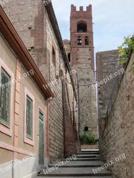 Cathedral Elne Catalan France Roussillon