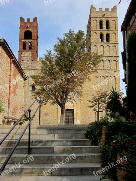 Cathedral Elne Catalan France Roussillon