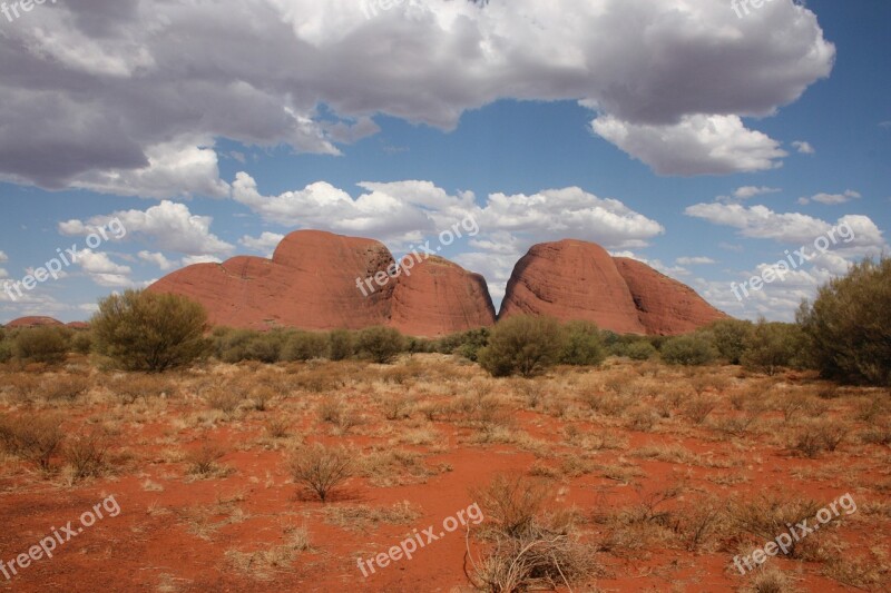 Kata Tjuta Olgas Australia Kata Tjuta