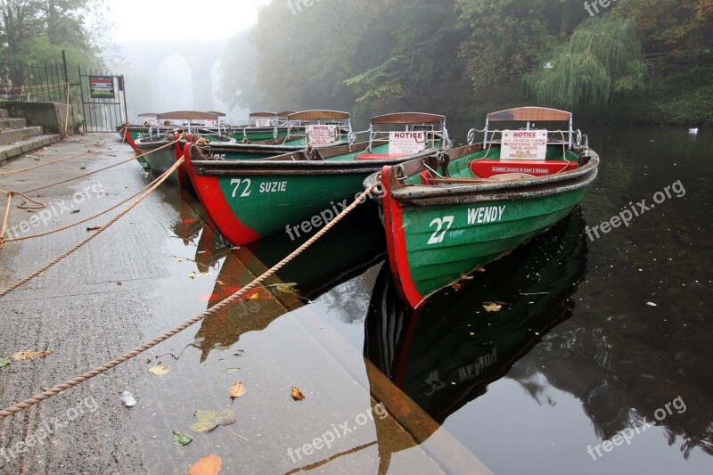 Boat River Rowing Knaresborough Water