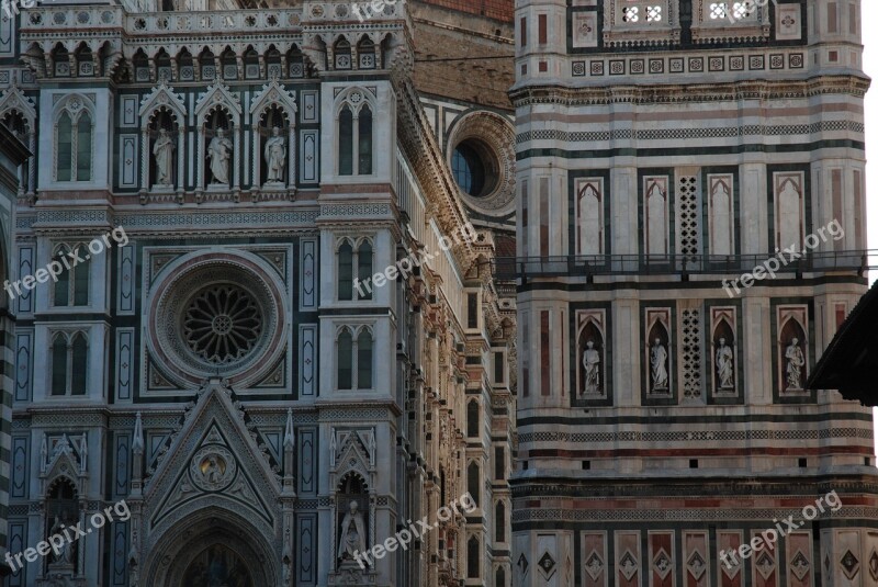 Florence Italy Italia Monuments Sculptures