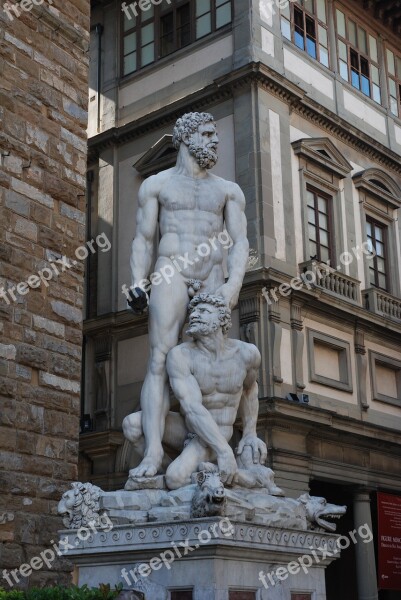 Florence Italy Italia Monuments Sculptures