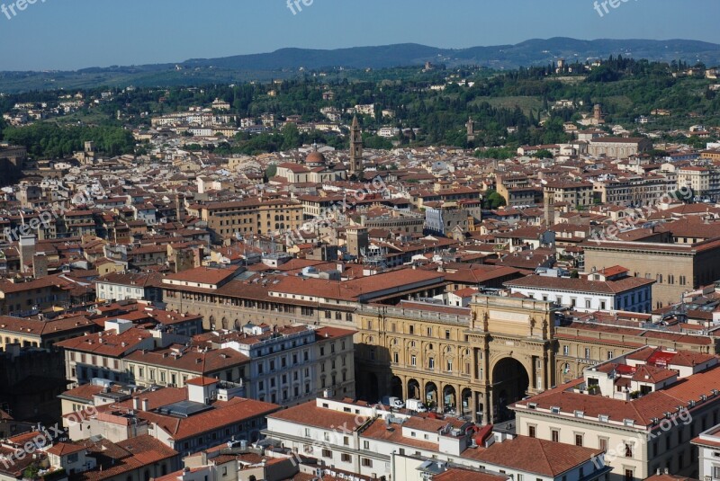 Florence Italy Italia Monuments Sculptures