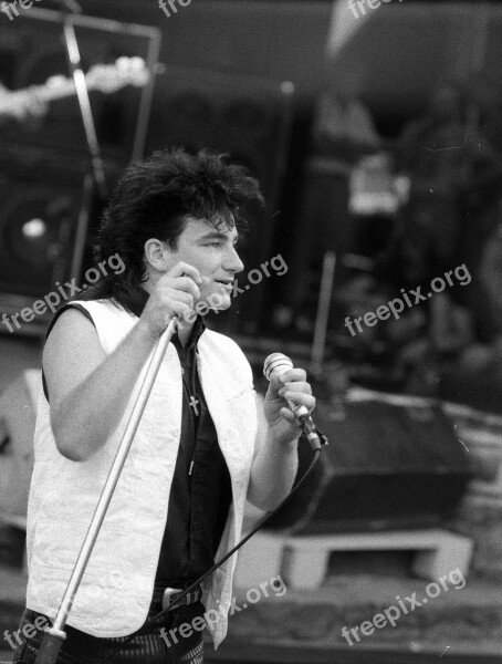 Bono U2 Rockpalast 1983 Loreley